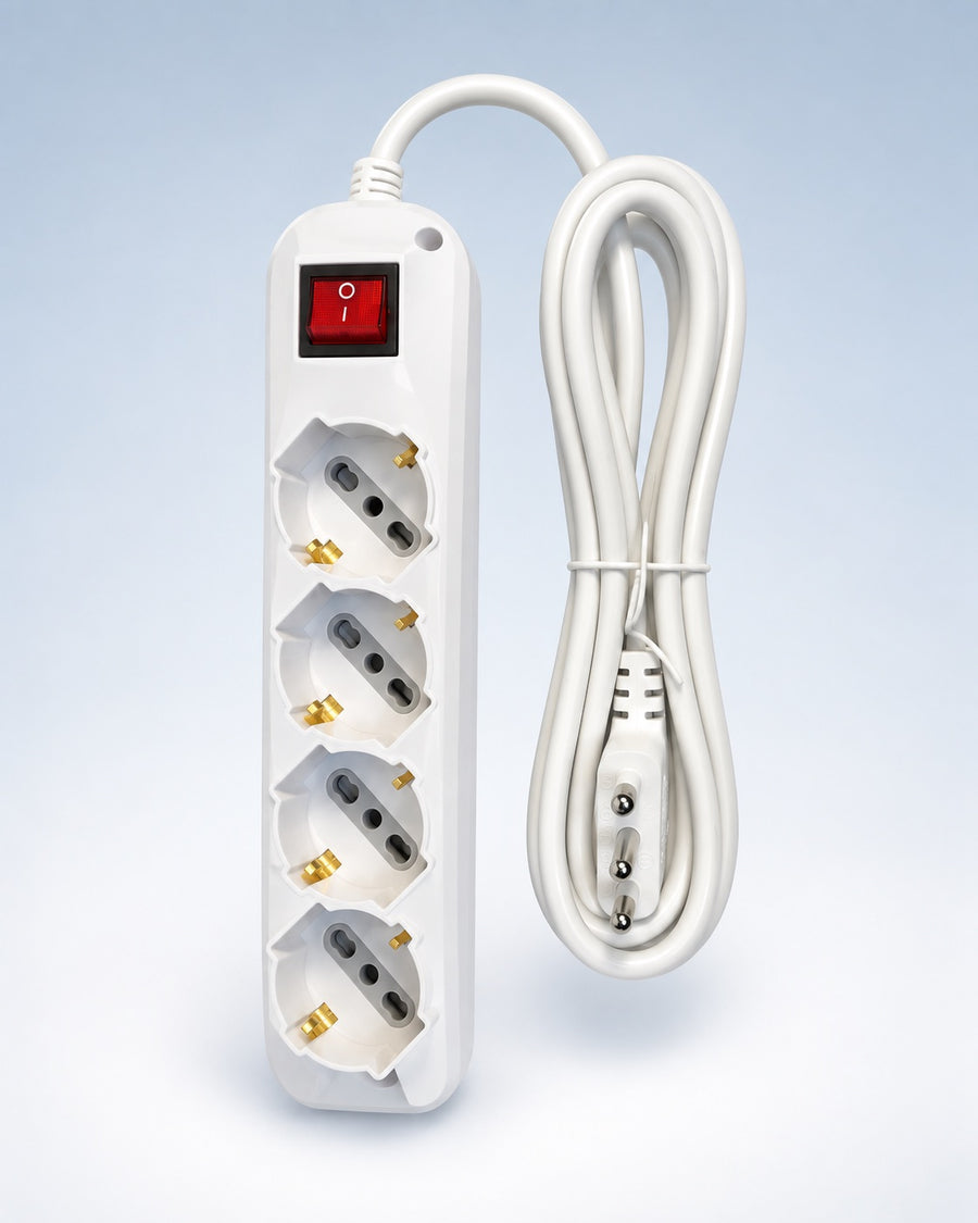Microspia Audio Professionale Wi-Fi – Ciabatta Multipresa, Uso Investigativo
