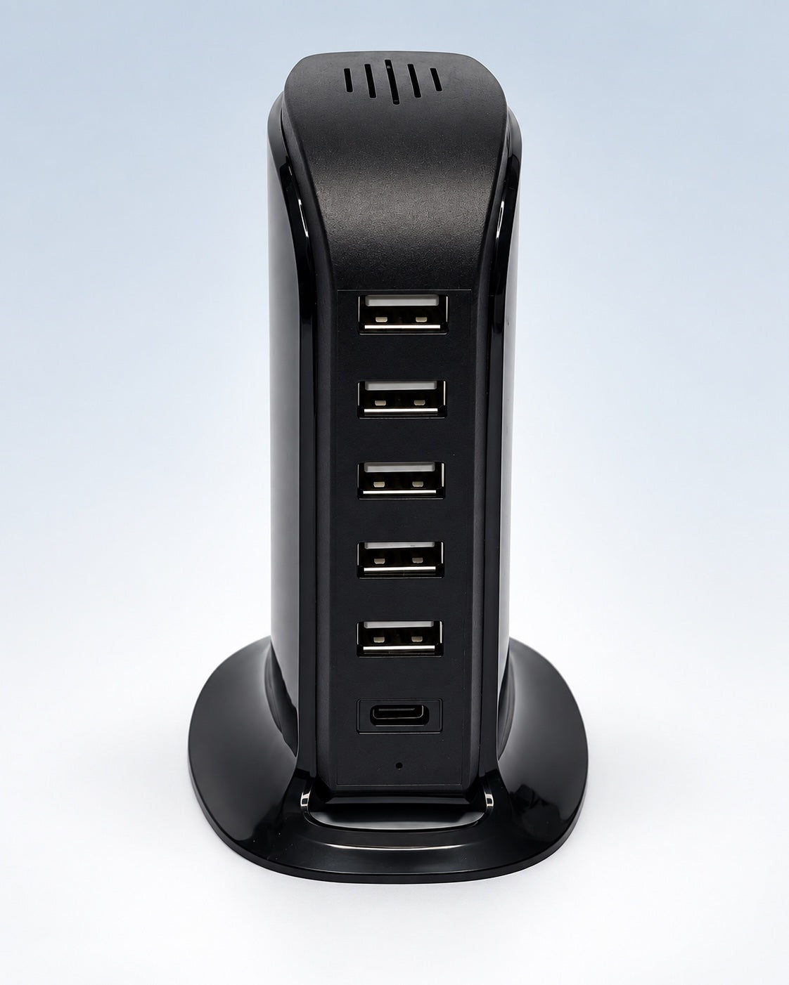 Stazione di Ricarica Wireless Smart con Microspia Audio Wi-Fi (nero)