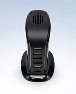 Stazione di Ricarica Wireless Smart con Microspia Audio Wi-Fi ad Uso Investigativo