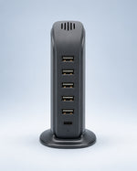 Stazione di Ricarica Wireless Smart con Microspia Audio Wi-Fi ad Uso Investigativo