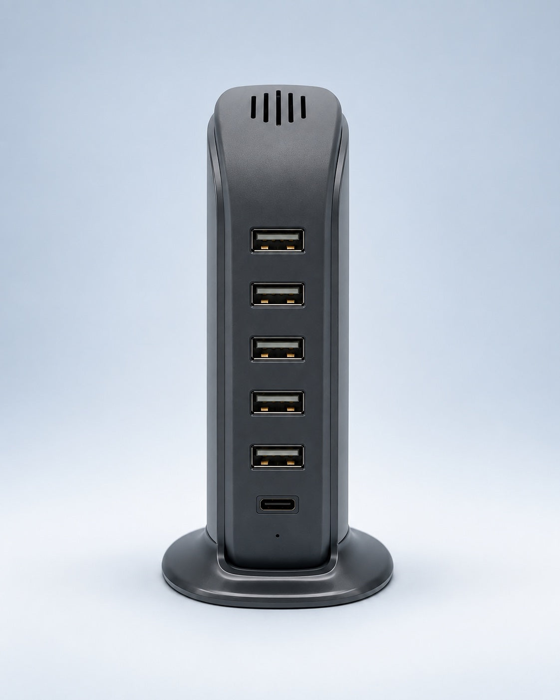 Stazione di Ricarica Wireless Smart con Microspia Audio Wi-Fi (nero)