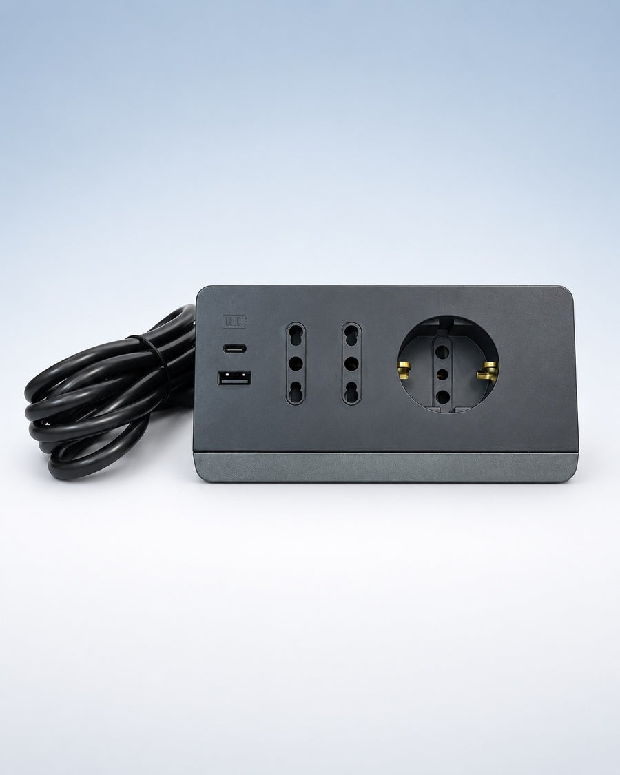 Microspia Audio Professionale Wi-Fi – Multipresa Bticino da Tavolo, Uso Investigativo